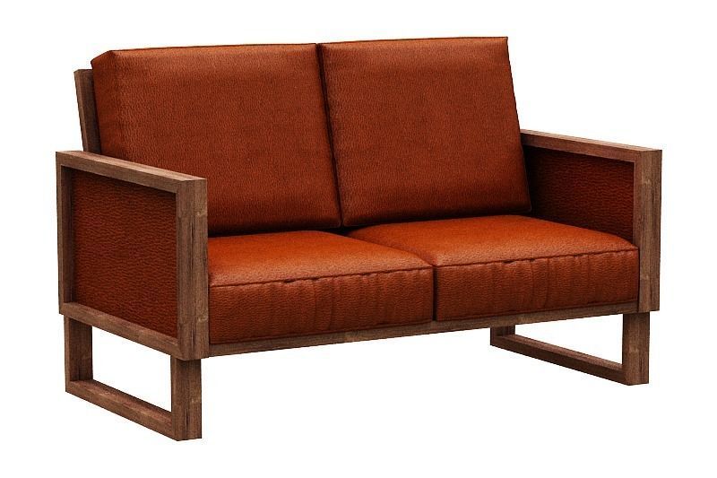 Sofa Colection 02 Low-poly 3D model_13