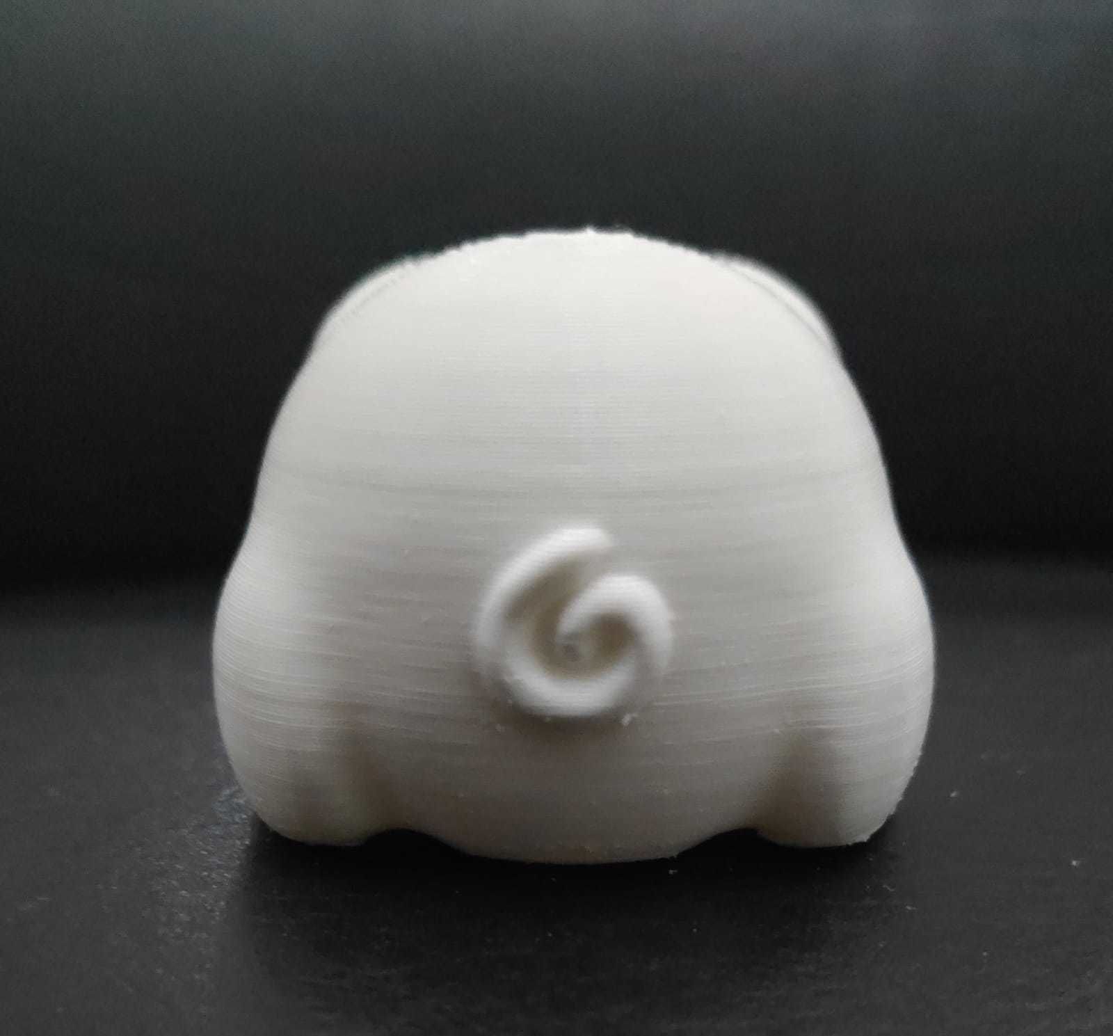 Lying Pig 3D print model_5