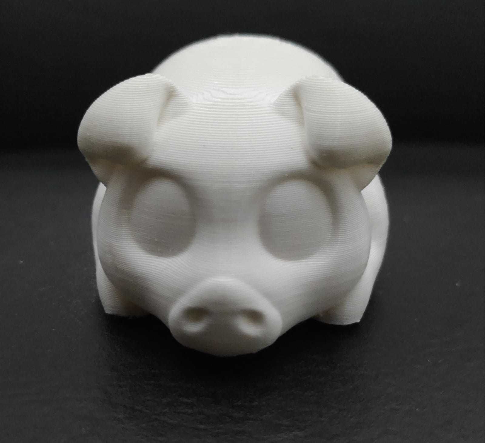 Lying Pig 3D print model_8
