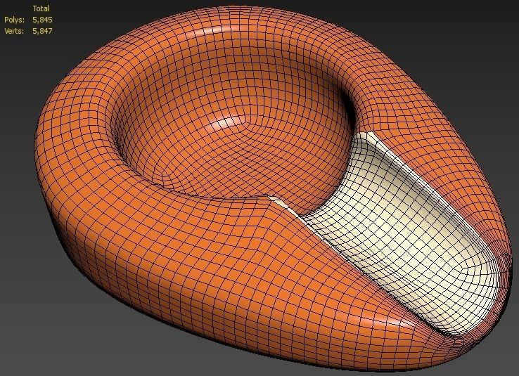 Ashtray and Cigar 3D model_9