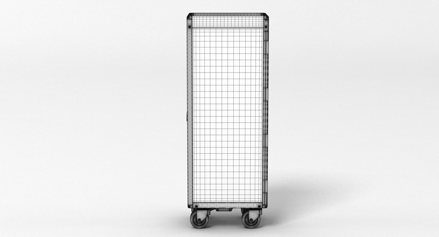 Bordbar Airline Trolley 3D model_13