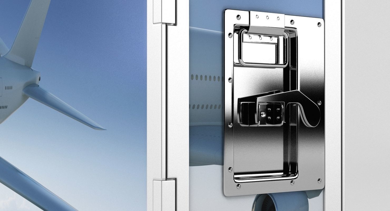 Bordbar Airline Trolley 3D model_3