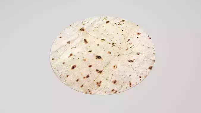 Tortilla 3D model