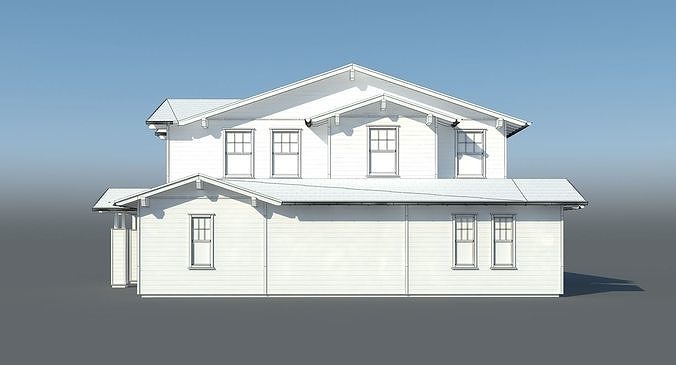 Family House Collection 2 3D model 6