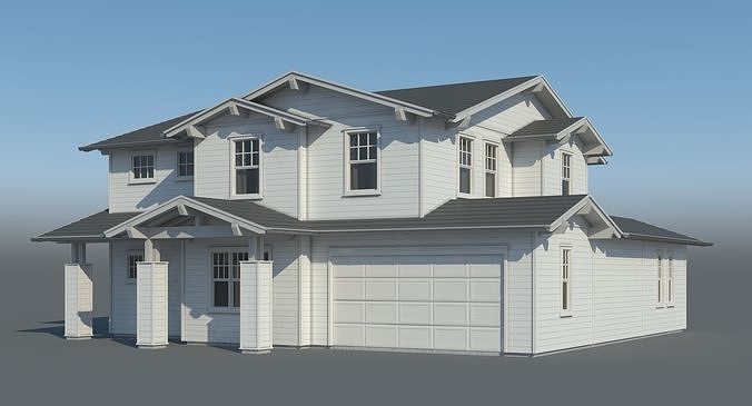Family House Collection 2 3D model 2