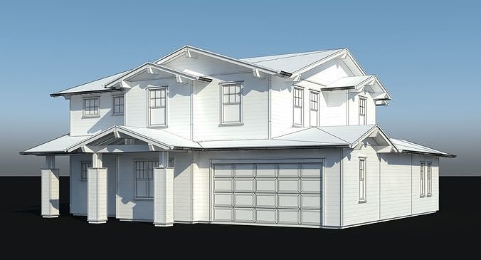Family House Collection 2 3D model 3