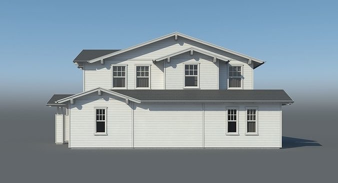 Family House Collection 2 3D model 5