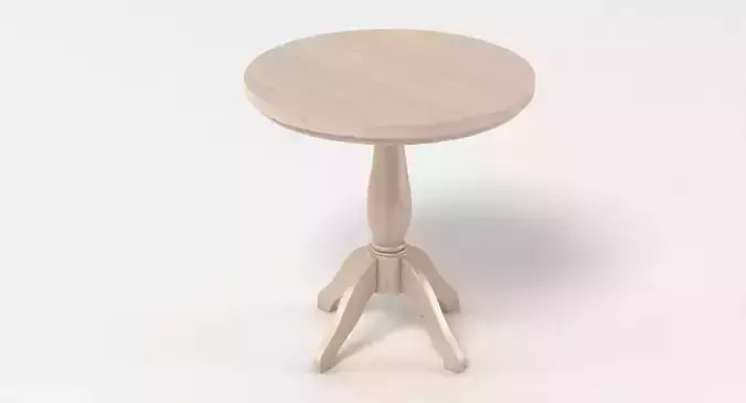 Neptune Henley Side Table 3D model