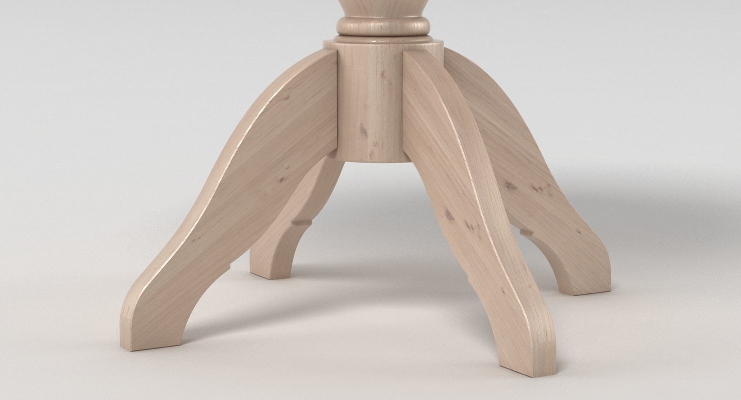 Neptune Henley Side Table 3D model_2