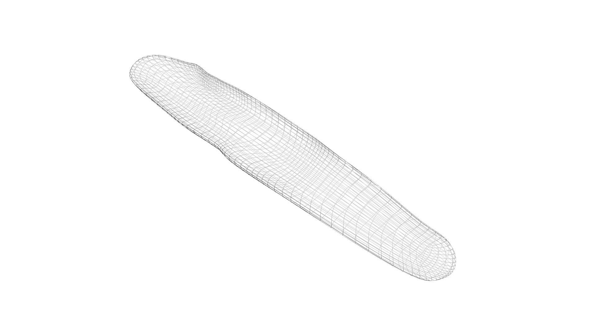 Baguette 3D model_11
