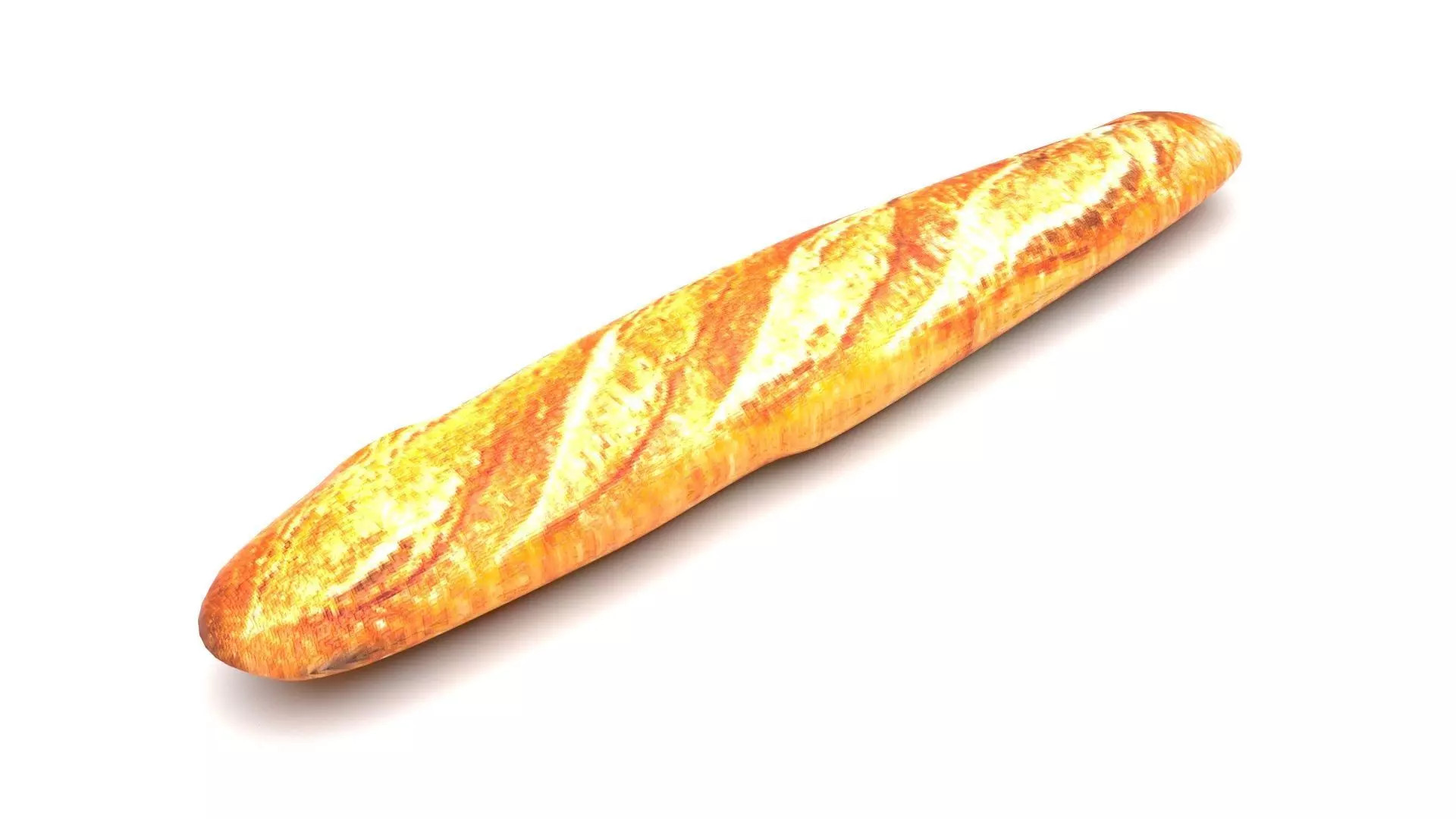 Baguette 3D model_0