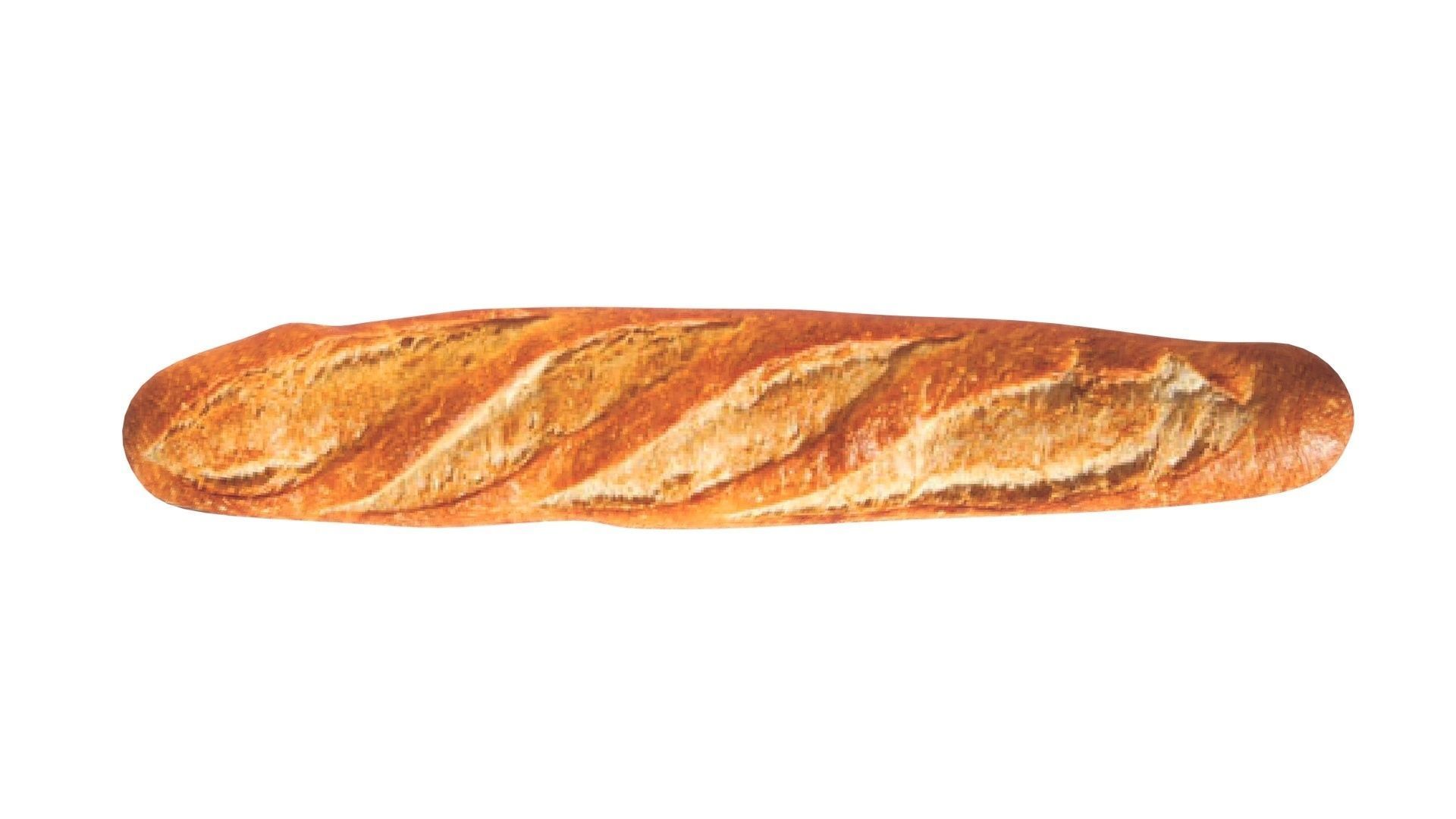 Baguette 3D model_9