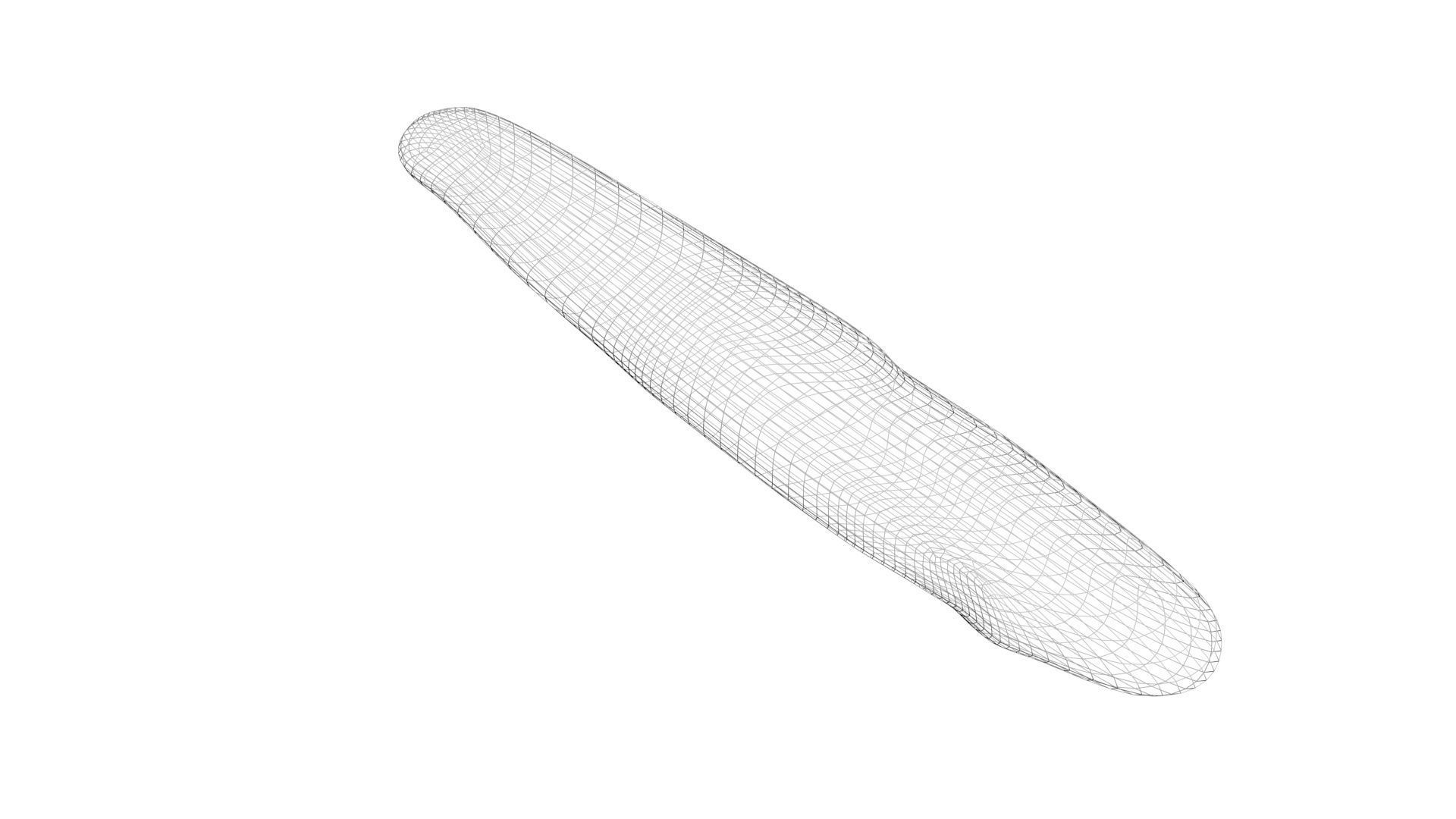 Baguette 3D model_13