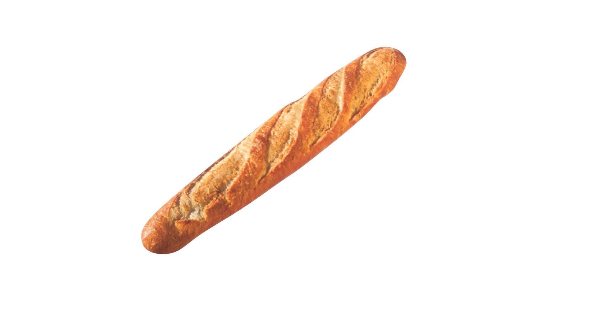 Baguette 3D model_7