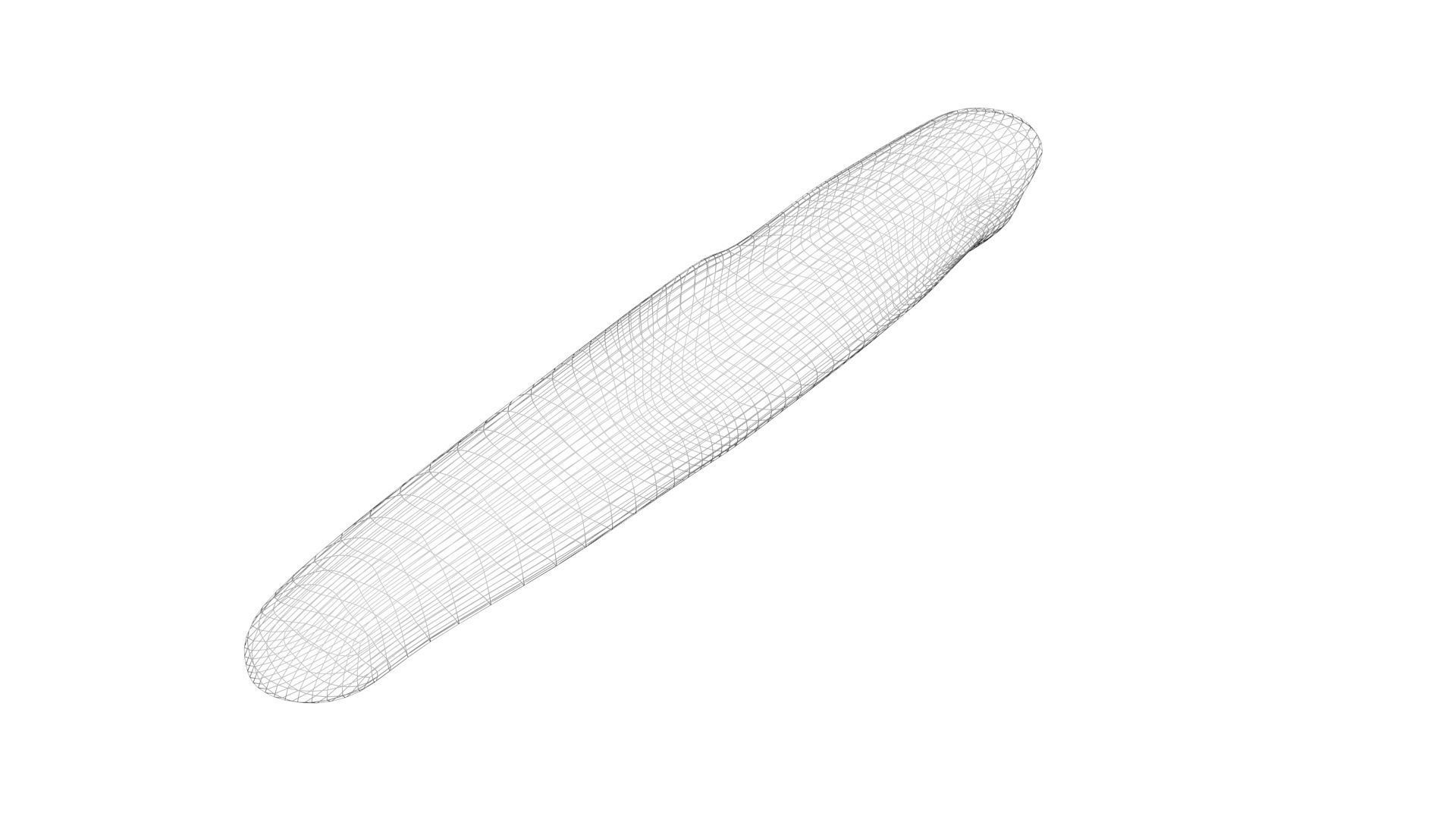 Baguette 3D model_12