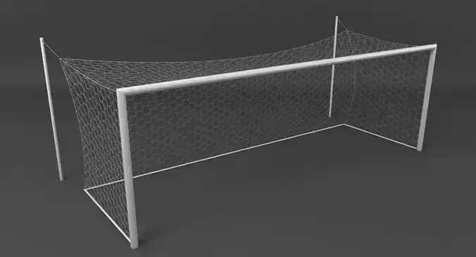 Soccer Goal 003 3D model