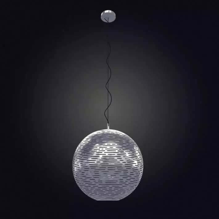 Glitter Lamp 3D model_0