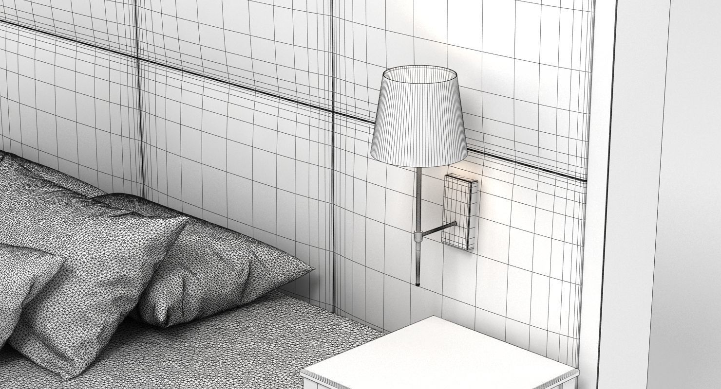 Neptune Chichester Bed 3D model_10