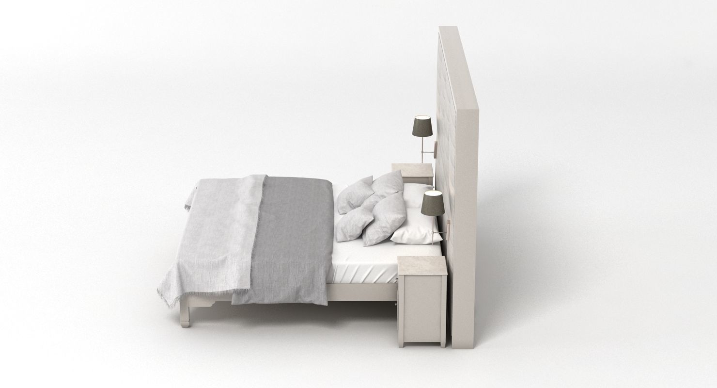 Neptune Chichester Bed 3D model_7