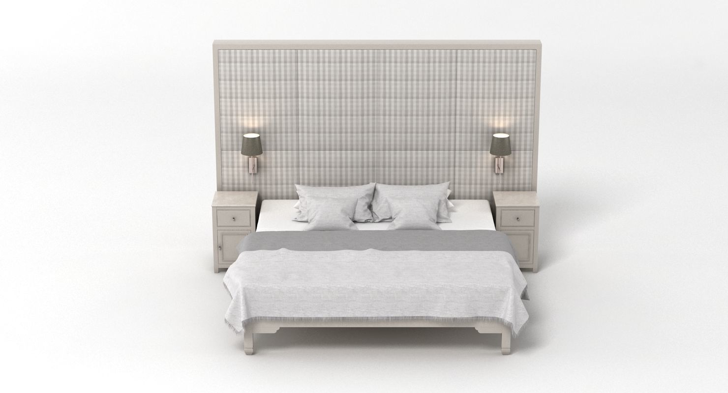 Neptune Chichester Bed 3D model_6