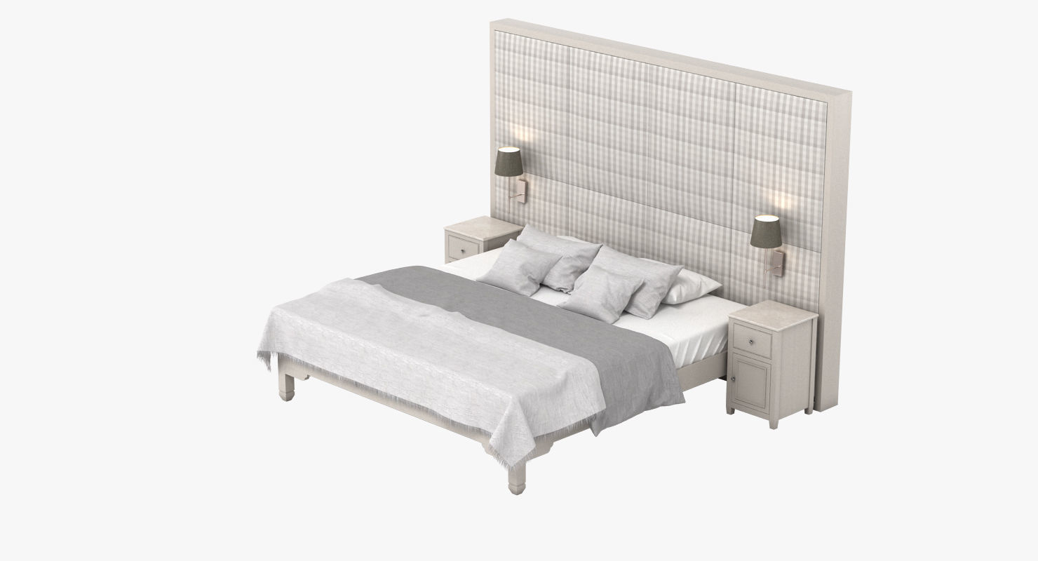 Neptune Chichester Bed 3D model_12