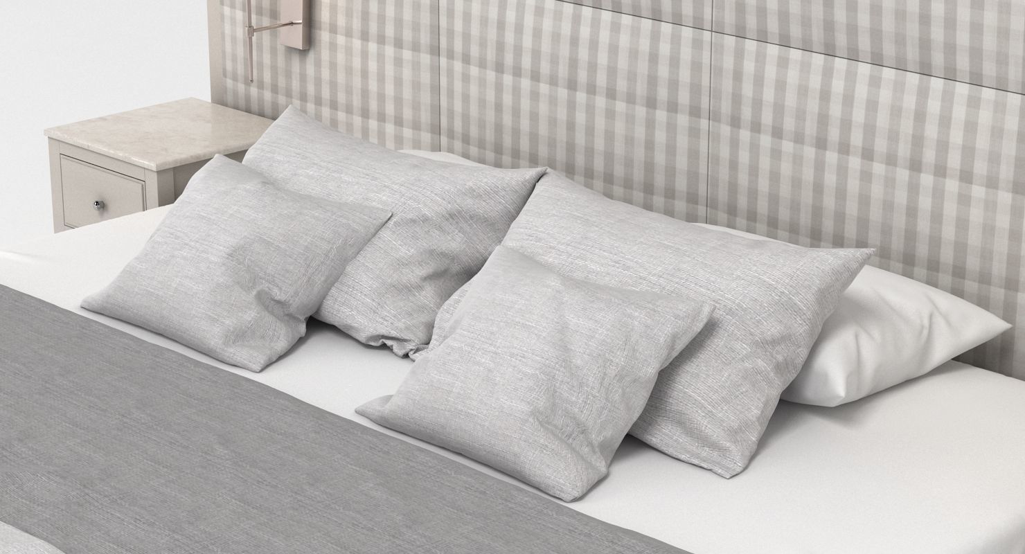 Neptune Chichester Bed 3D model_1