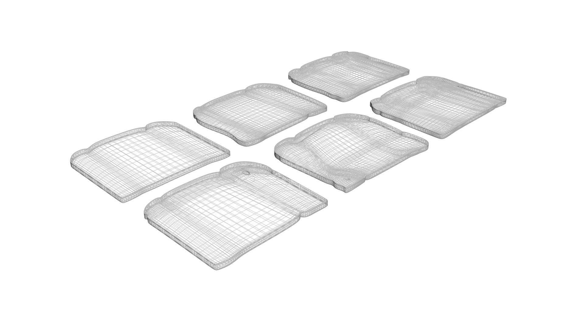 Toasts Collection 3D model_15