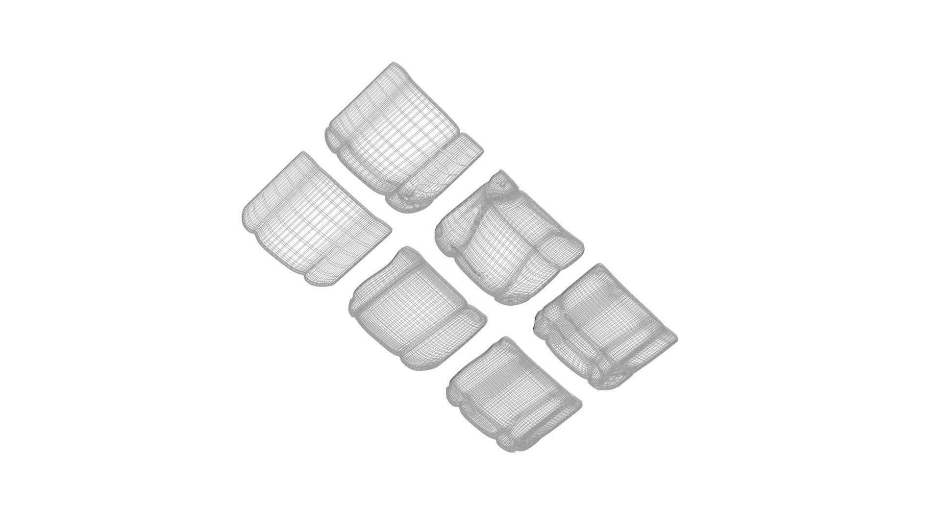 Toasts Collection 3D model_19