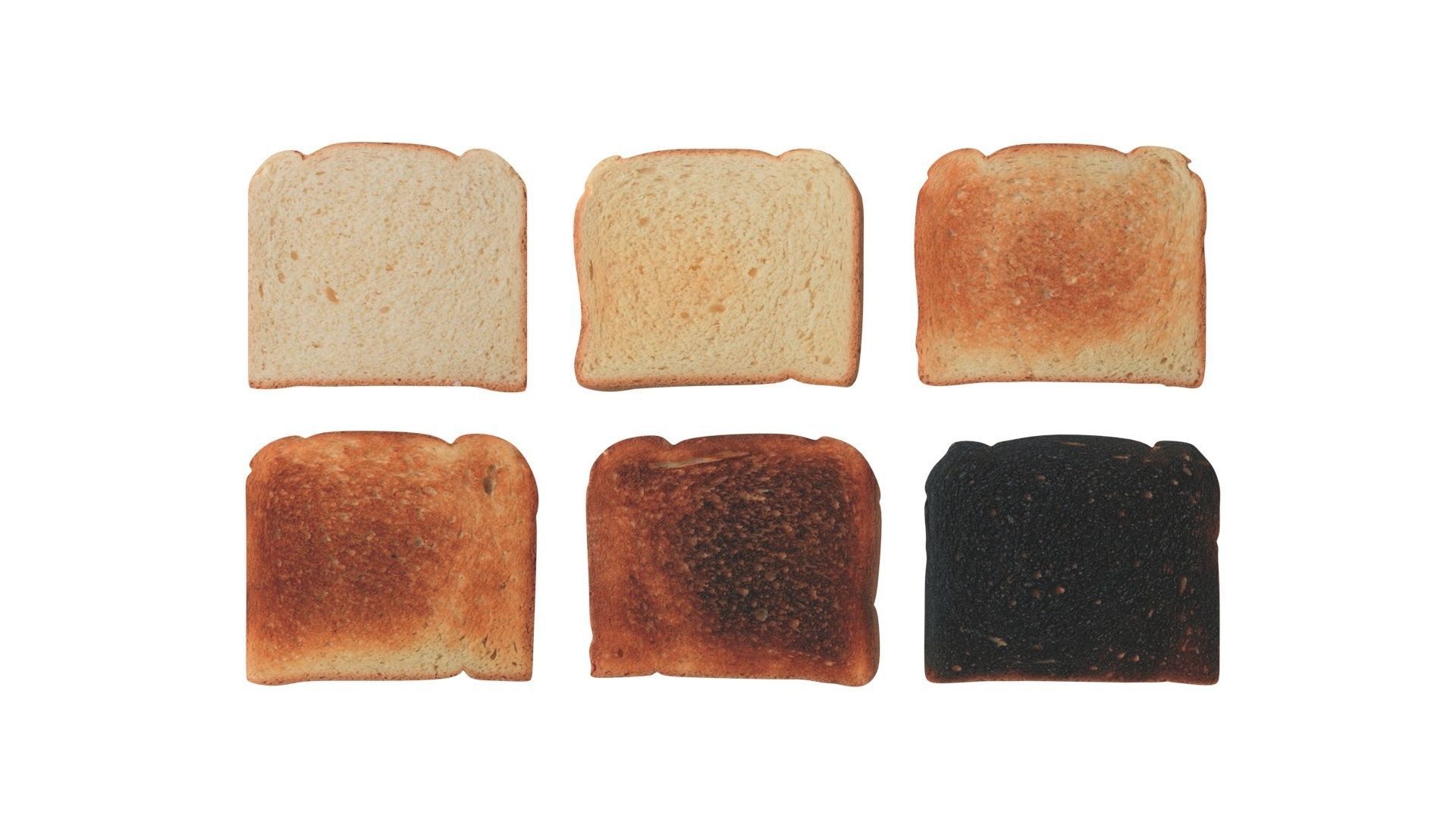 Toasts Collection 3D model_14