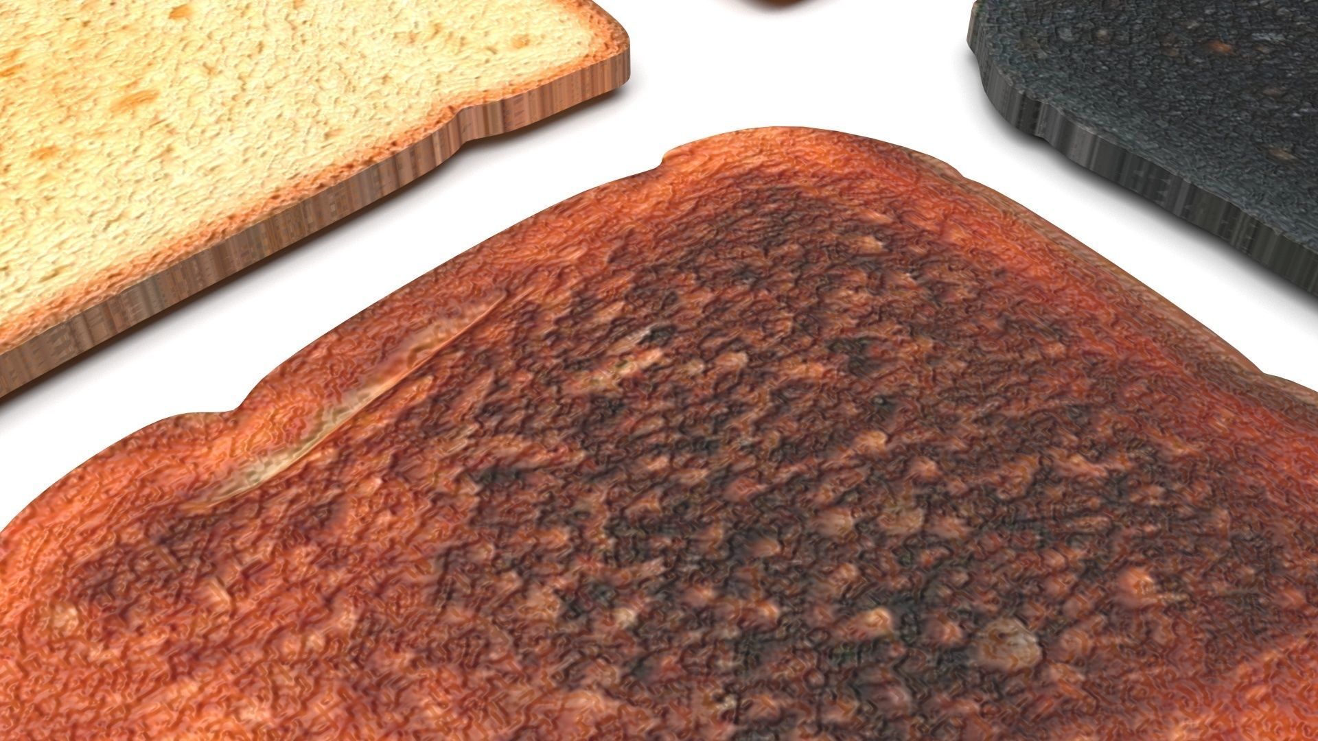 Toasts Collection 3D model_4