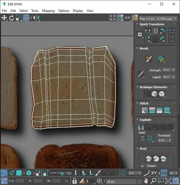 Toasts Collection 3D model_28