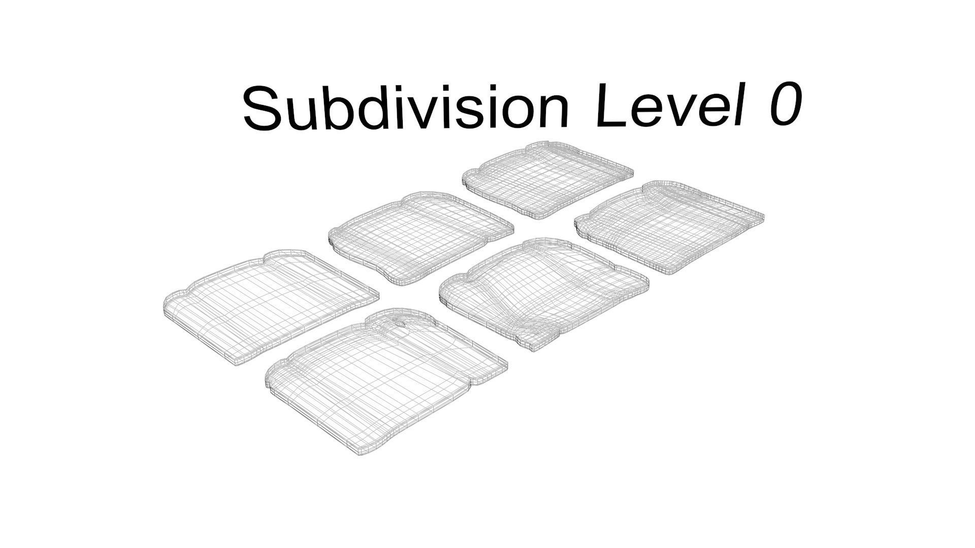 Toasts Collection 3D model_26