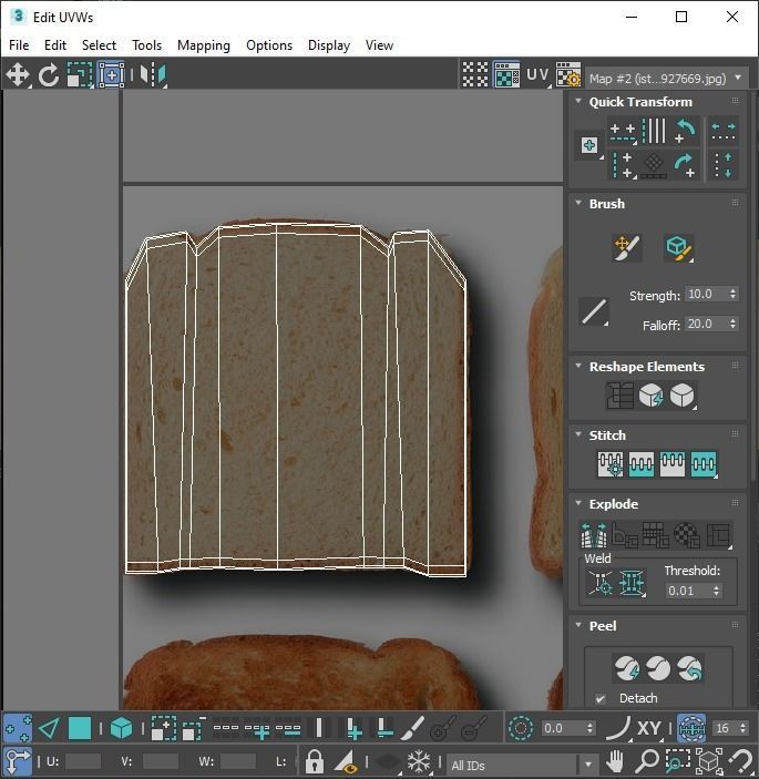 Toasts Collection 3D model_32