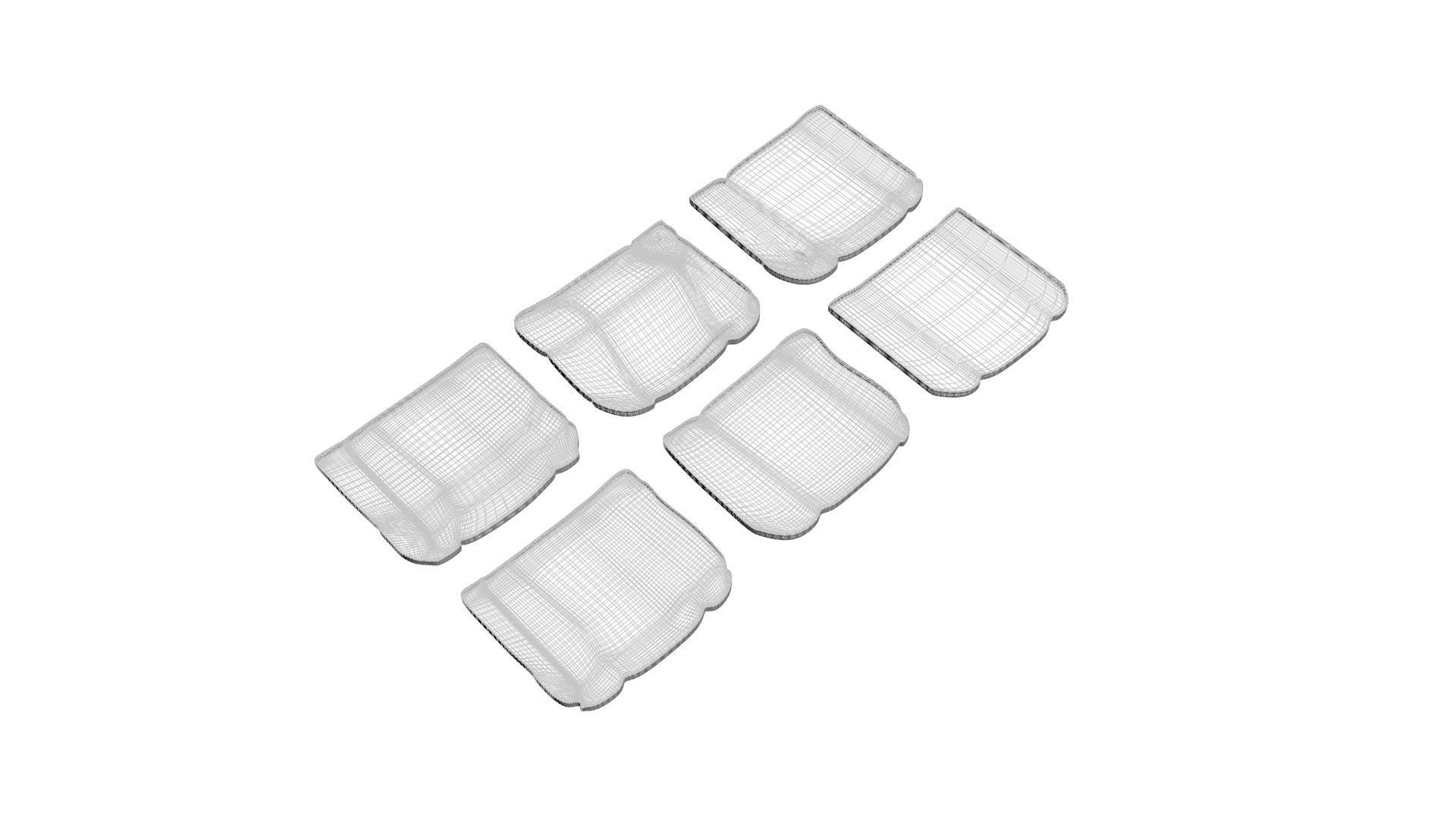 Toasts Collection 3D model_17