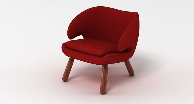 Finn Juhl Pelikan Chair 3D model