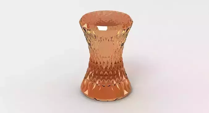 Marcel Wanders Stone Stool 3D model
