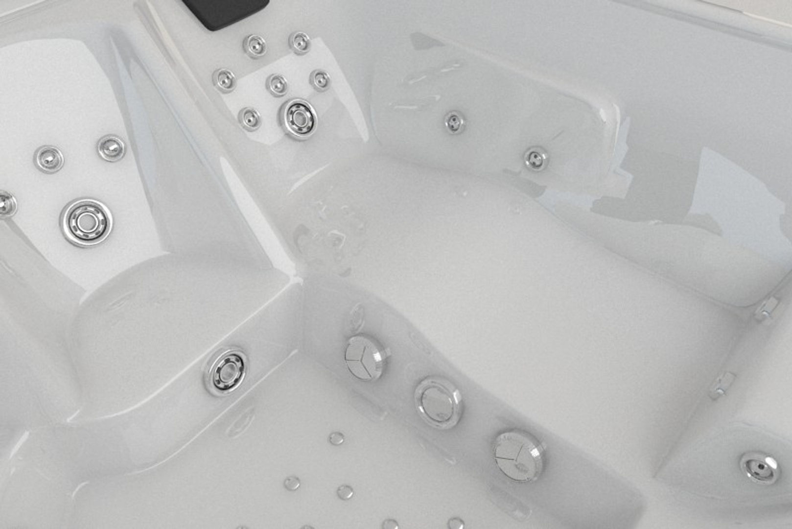 Whirlpool Jacuzzi Hot Tub 1 3D model_4