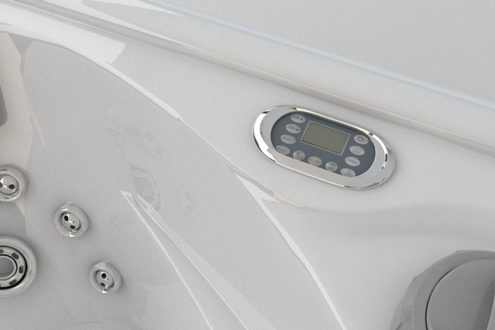 Whirlpool Jacuzzi Hot Tub 1 3D model_2