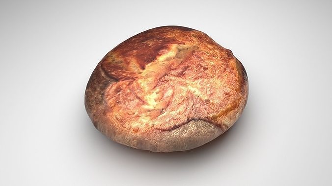 Boule Bread 3D model 3