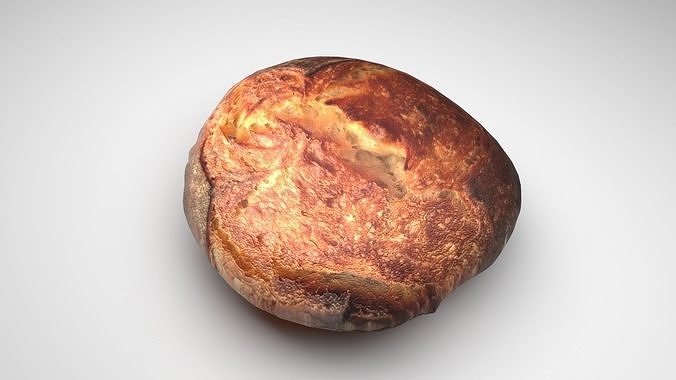 Boule Bread 3D model 4