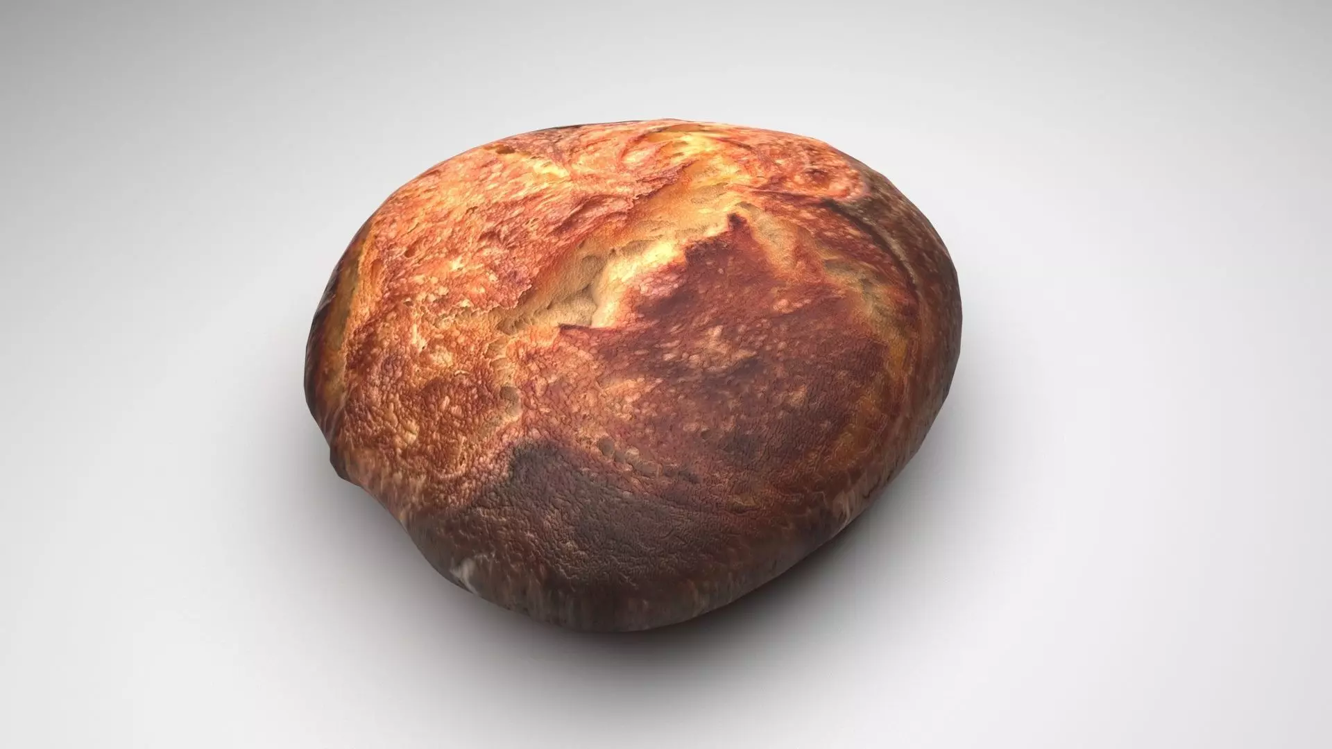 Boule Bread 3D model