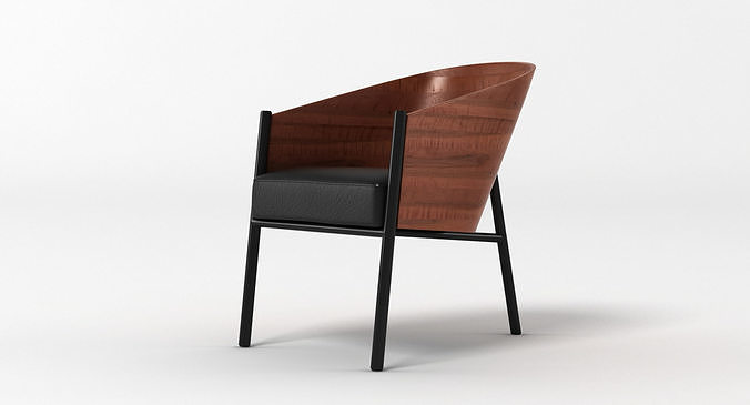 Coste Chair 3D model 2