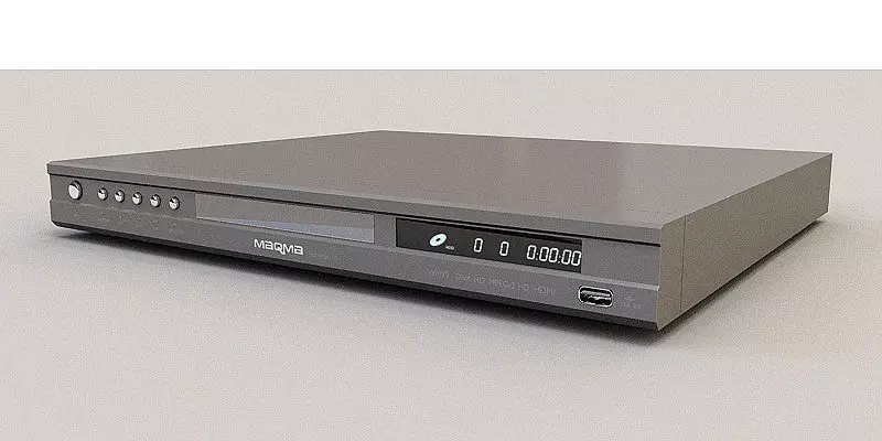 DVD Player 3D model
