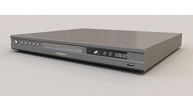 DVD Player 3D model
