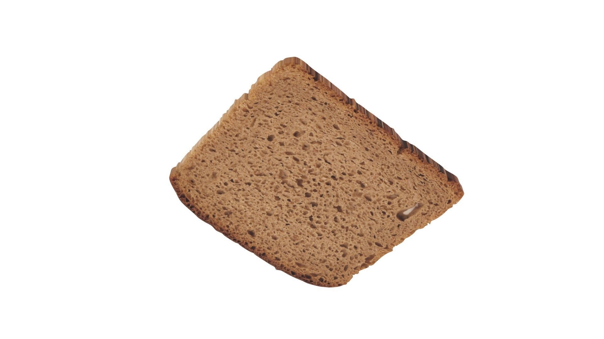 Dark Bread 3D model_9