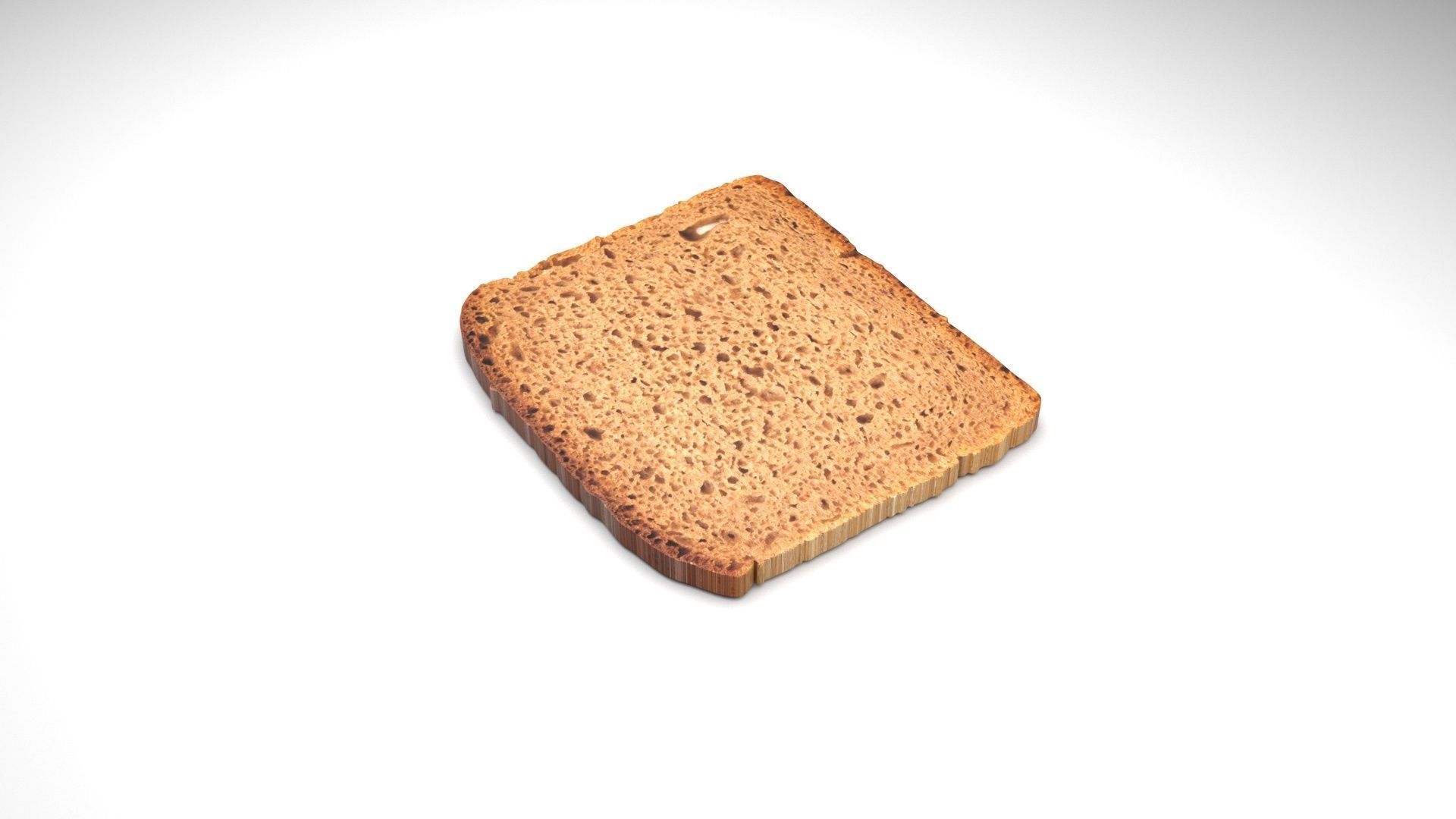 Dark Bread 3D model_3