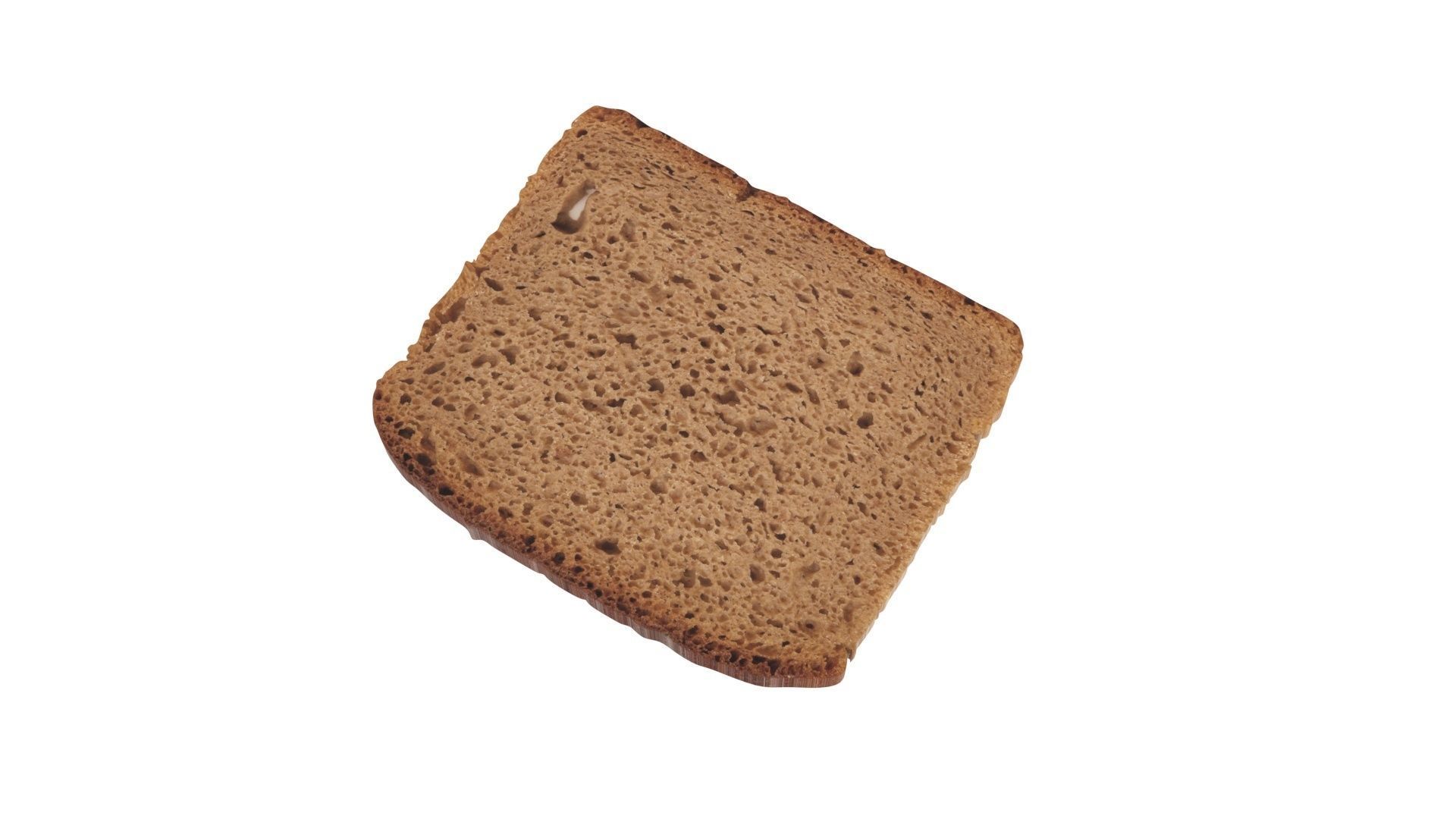 Dark Bread 3D model_8