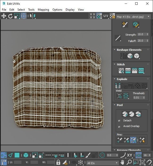 Dark Bread 3D model_19