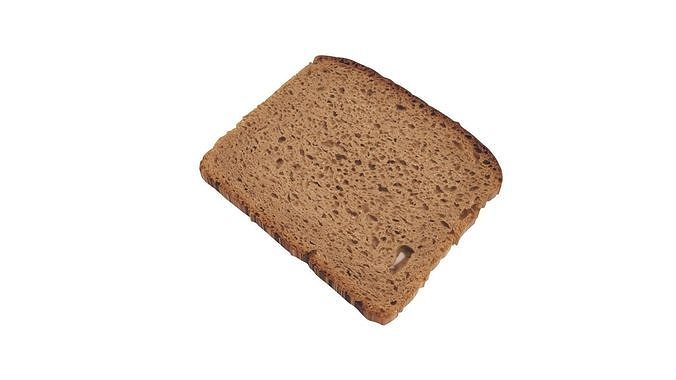 Dark Bread 3D model 7