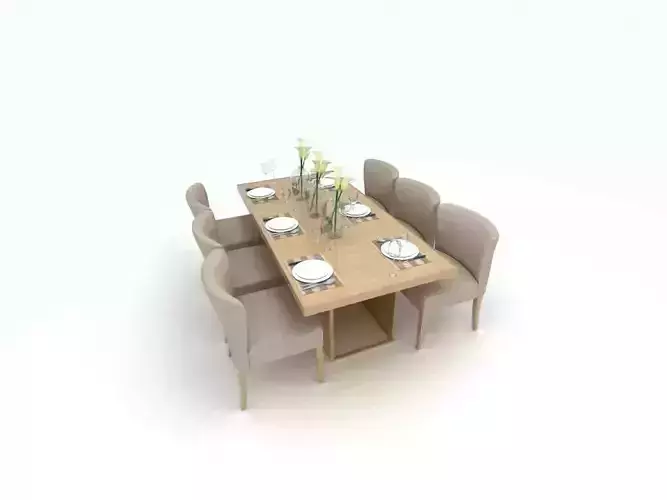 table dining with chairs